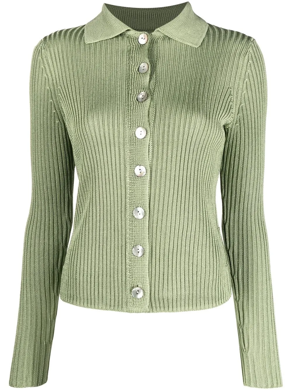 

Vince ribbed-knit cardigan - Green