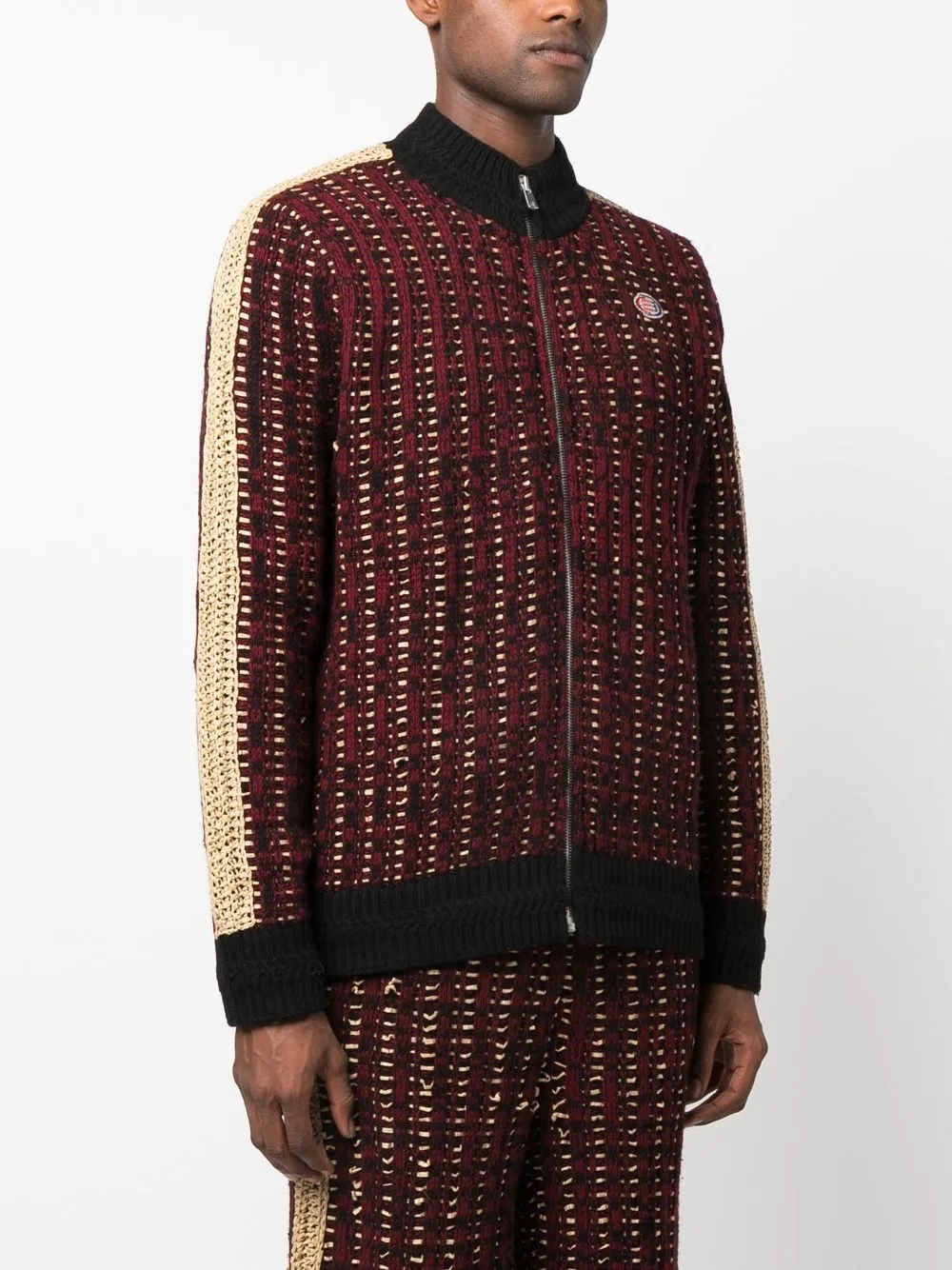  Namesake Pistol Cardigan Mit Reißverschluss   Braun 