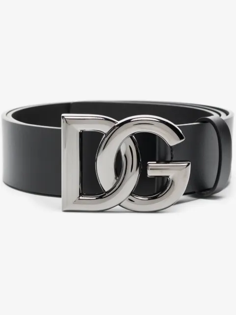 Dolce & Gabbana logo-buckle belt