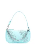 BY FAR Mini Rachel stud-embellished bag - Blue