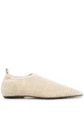 Nanushka Bujum mesh-knit slip-on shoes - Neutrals