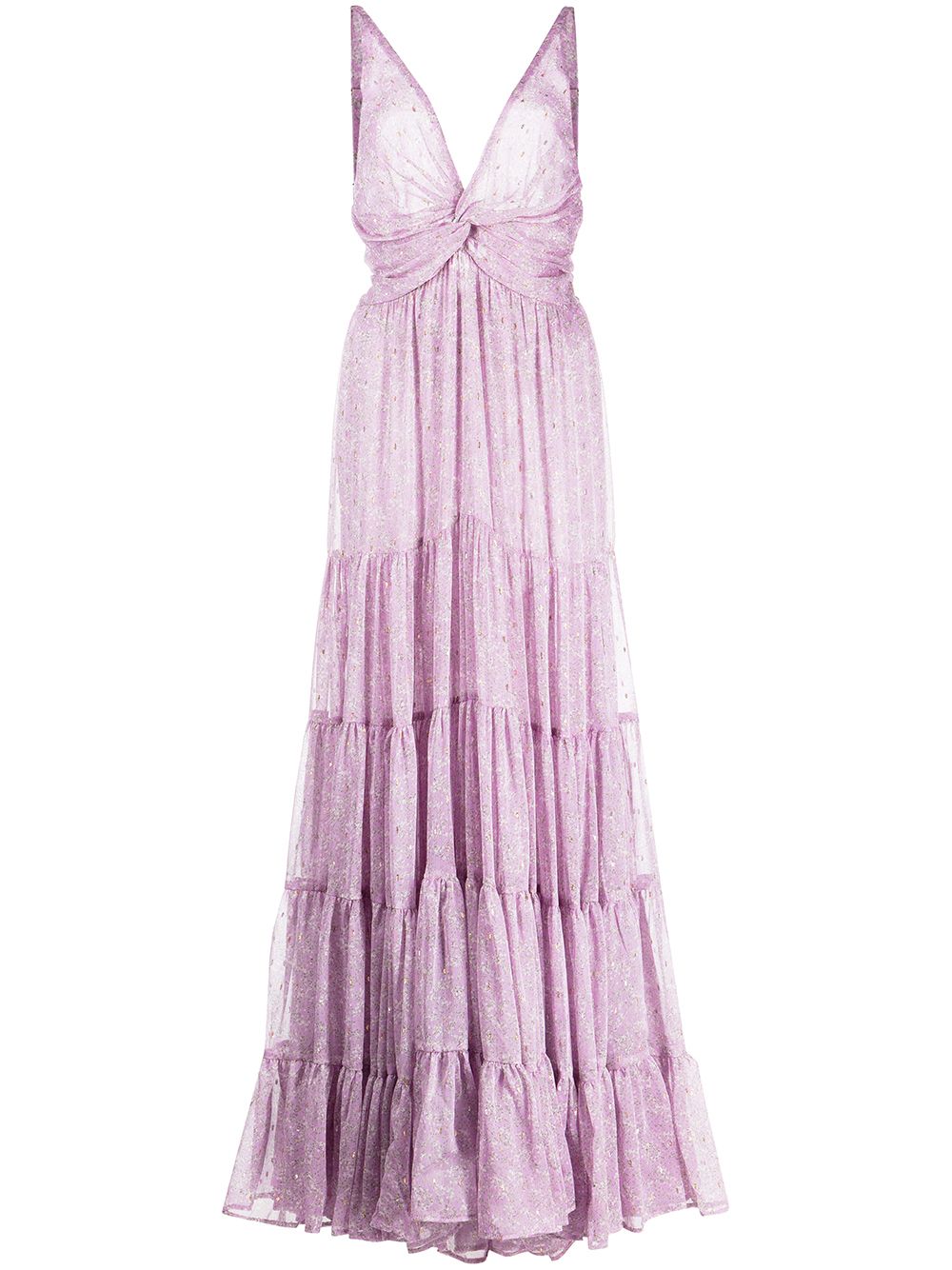 Sabina musayev gia discount ruffled maxi dress