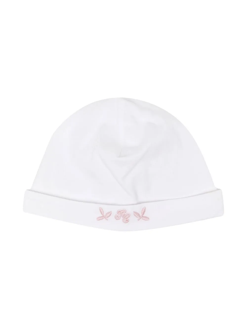 

Tartine Et Chocolat embroidered-logo cotton beanie - White