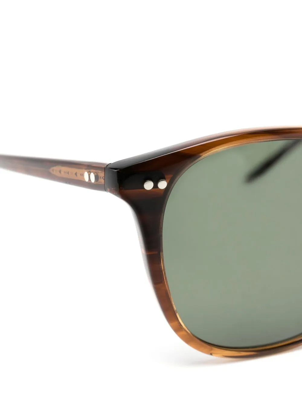  Oliver Peoples Forman L.a. Round-frame Sunglasses - Brown 