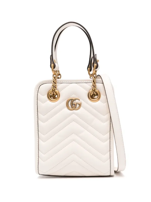 Gucci グッチ GGマーモント ショルダーバッグ ミニ - FARFETCH