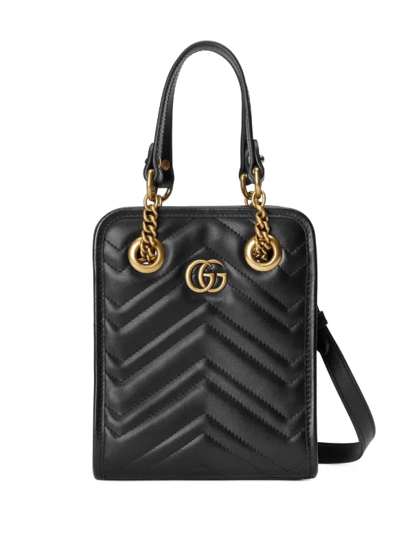 Gucci marmont crossbody discount black