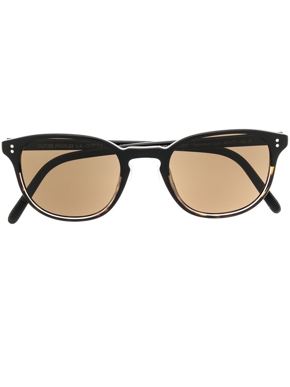 

Oliver Peoples Fairmont square-frame sunglasses - Black