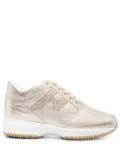 Hogan Interactive metallic low-top sneakers - Neutrals
