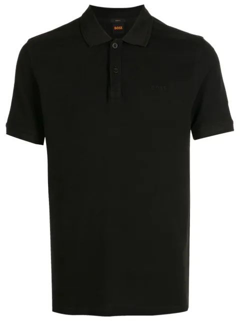 BOSS Camisa polo com detalhe de logo