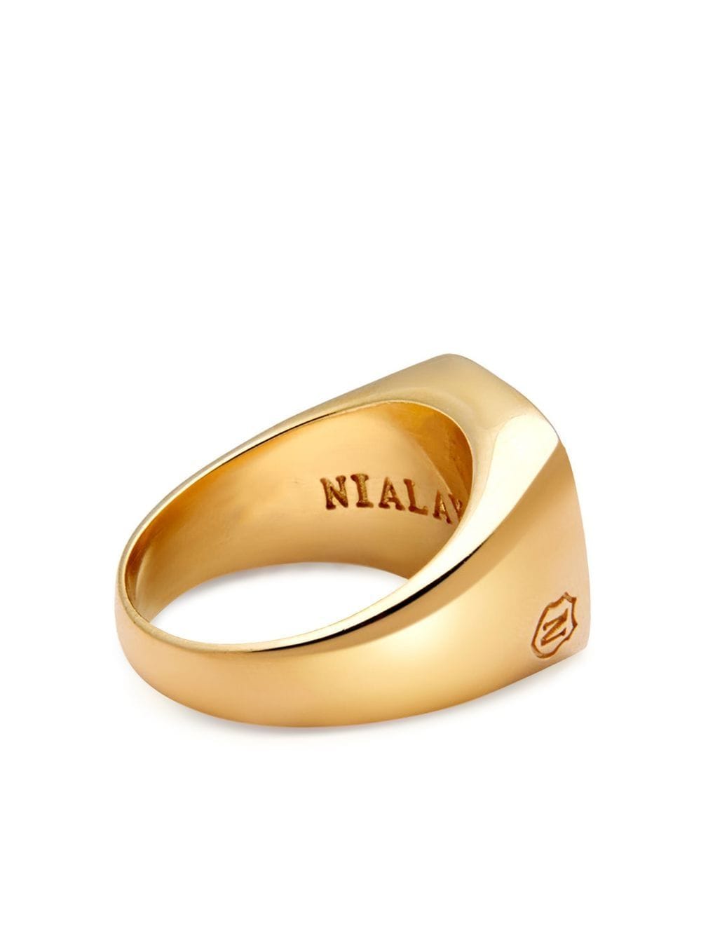 Nialaya Jewelry Zegelring - Goud