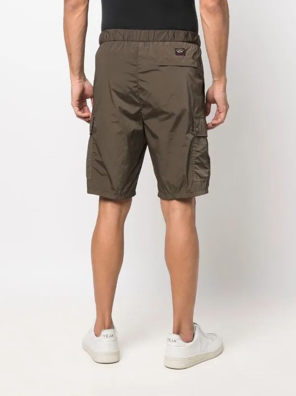 Paul \u0026 Shark logo-patch cargo-shorts 