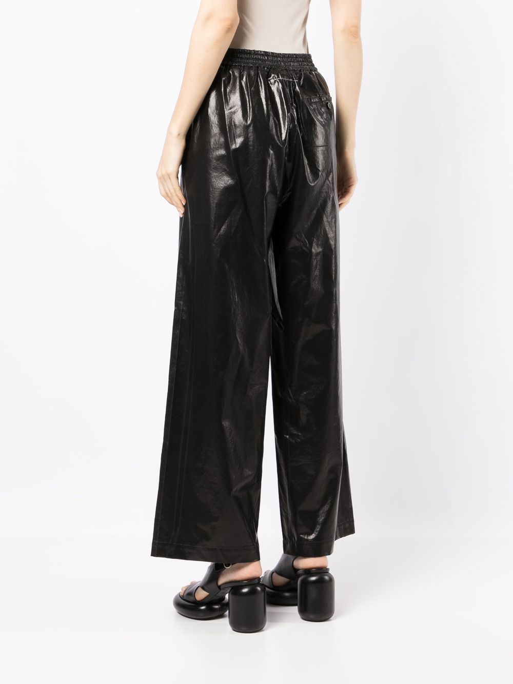 MM6 Maison Margiela high-waisted wide-leg trousers Women