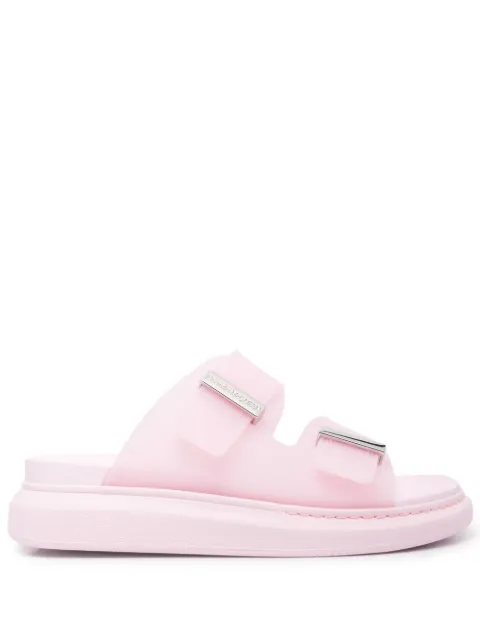 Alexander McQueen flip flops con doble tira 
