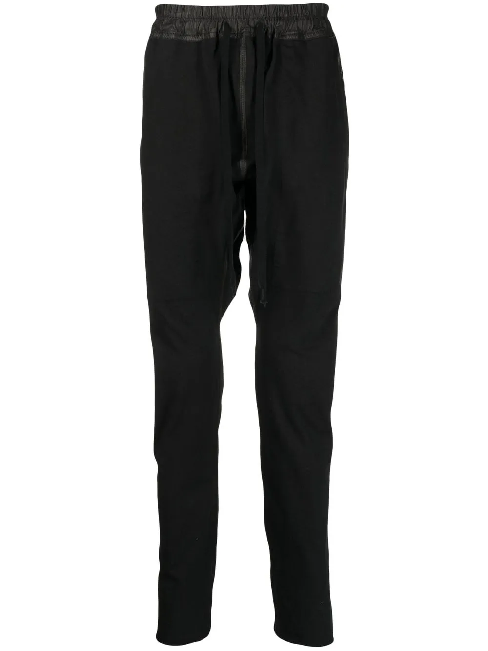 

Isaac Sellam Experience leather-panel skinny trousers - Black