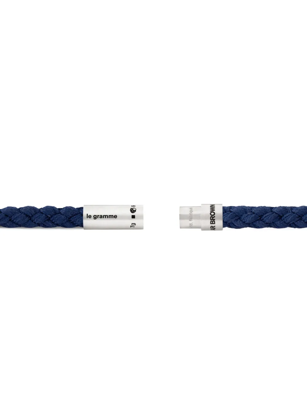 Le Gramme X Orlebar Brown Armband   Silber 