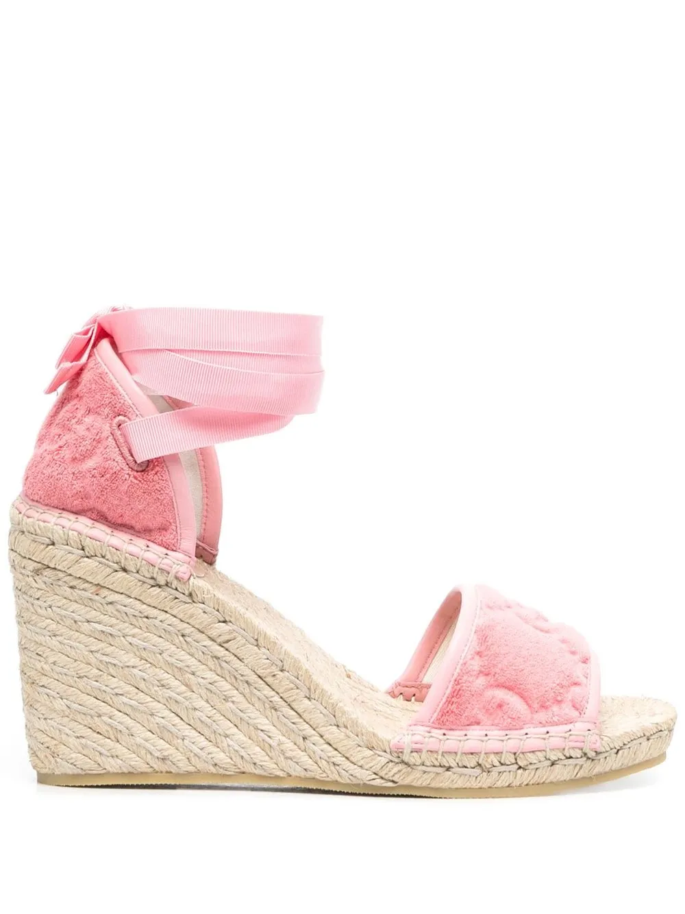 

Gucci sandalias estilo alpargatas - Rosado