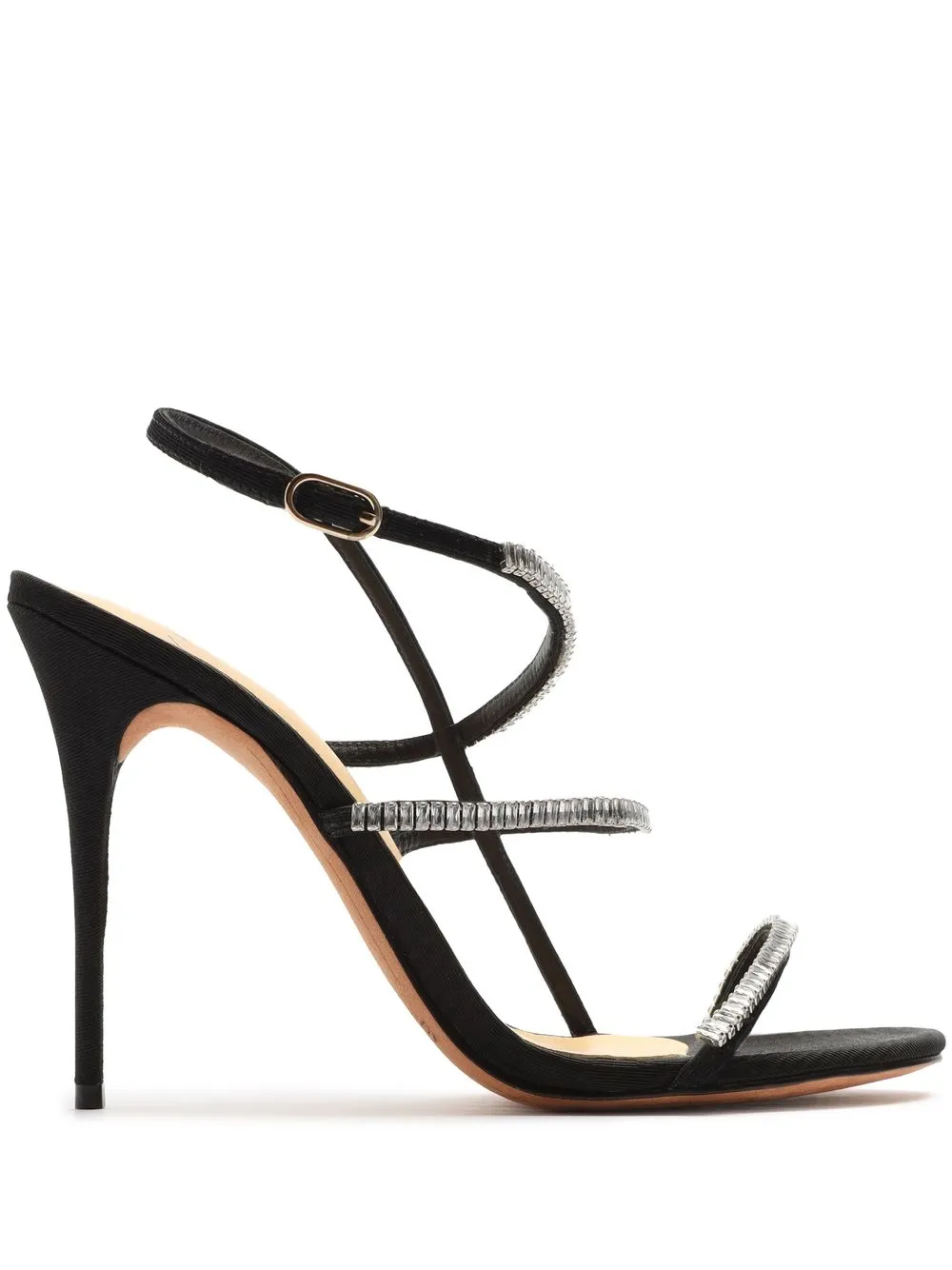 

Alexandre Birman sandalias Sally Zircone - Negro