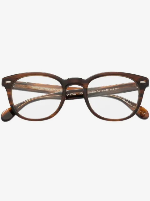 Oliver Peoples Sheldrake Sun round-frame glasses