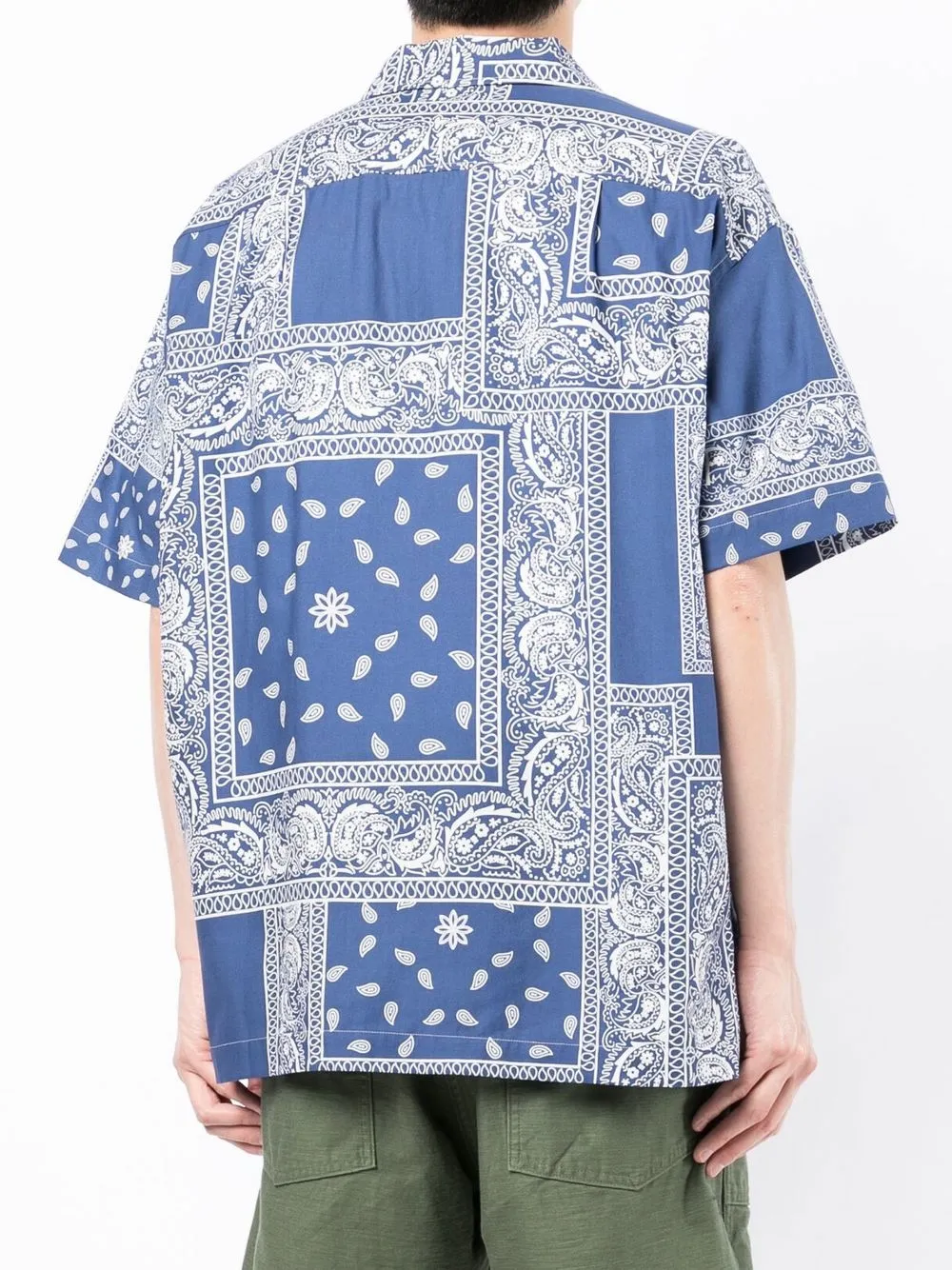 image 4 of destin 头巾图案印花衬衫