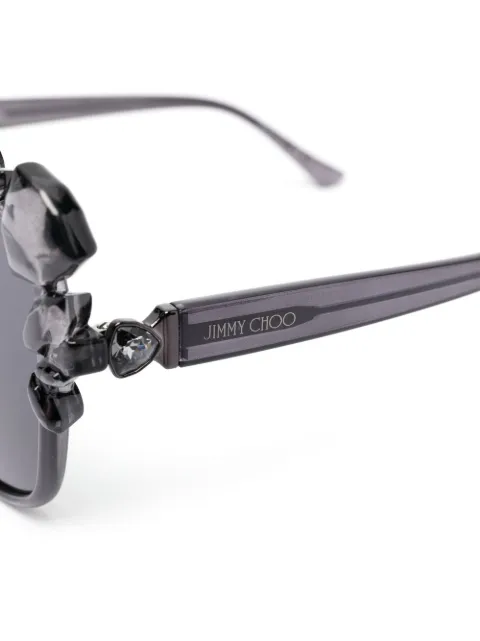 Jimmy Choo Eyewear cat-eye tinted sunglasses MYAS - 2