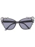 Jimmy Choo Eyewear cat-eye tinted sunglasses - Grey