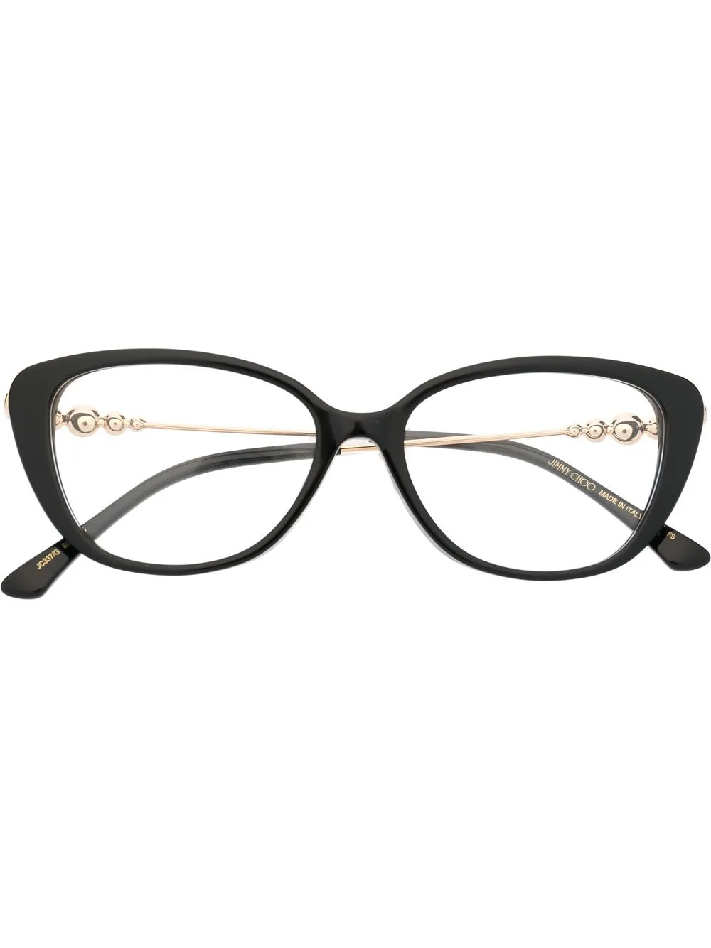 

Jimmy Choo Eyewear cat-eye frame glasses - Black