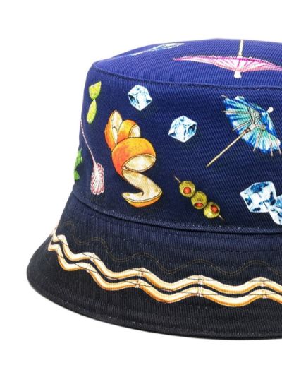 pretty green beatles bucket hat