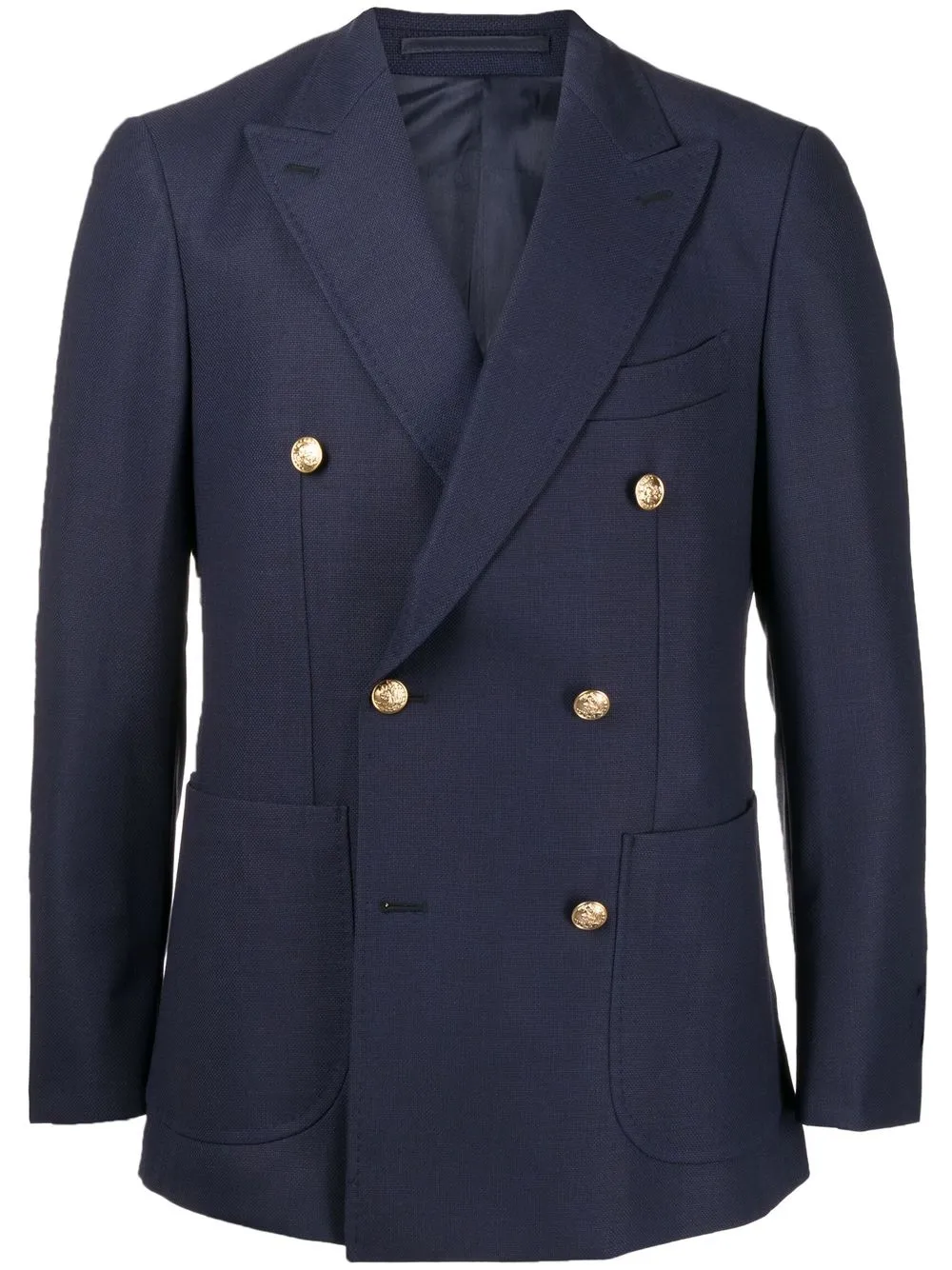 

Man On The Boon. double-breasted blazer - Blue