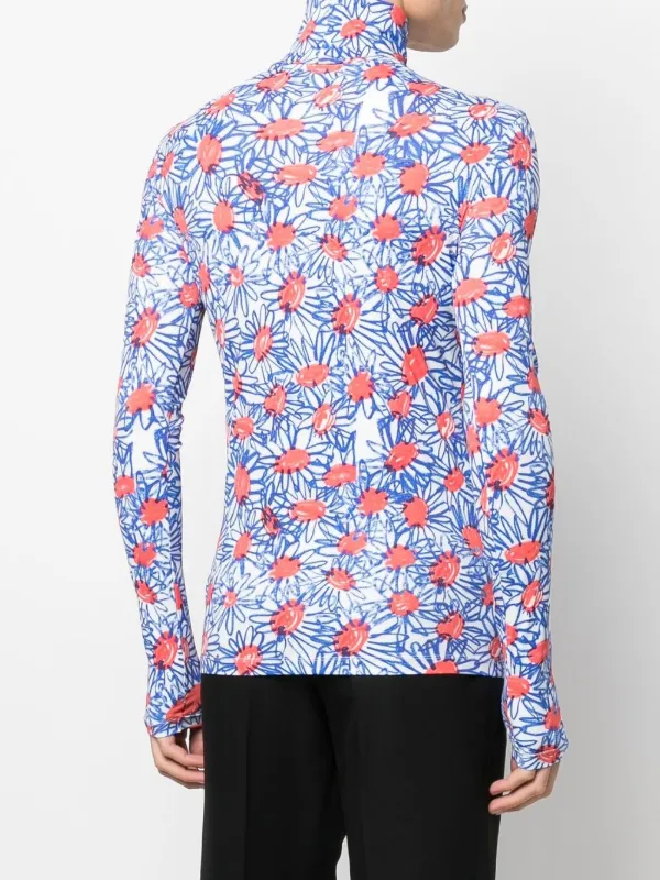 Botter フローラル タートルネック トップ - Farfetch