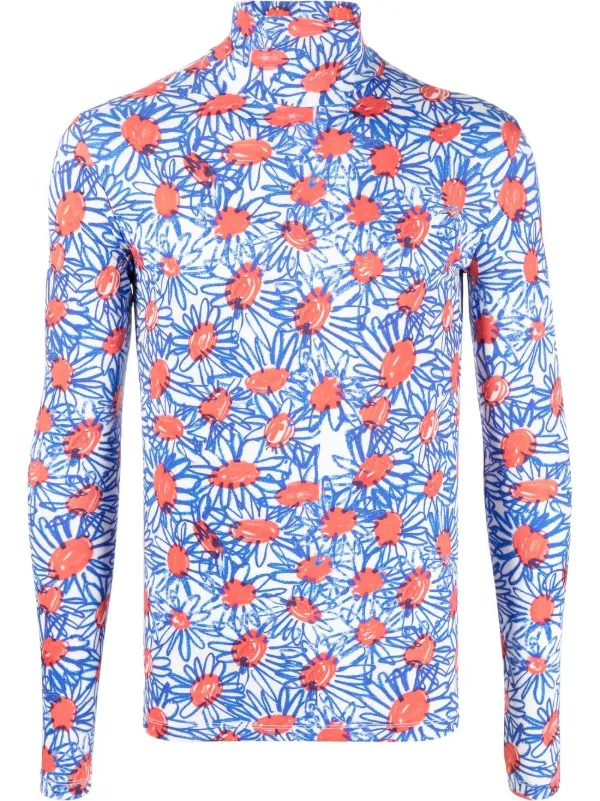 Botter フローラル タートルネック トップ - Farfetch