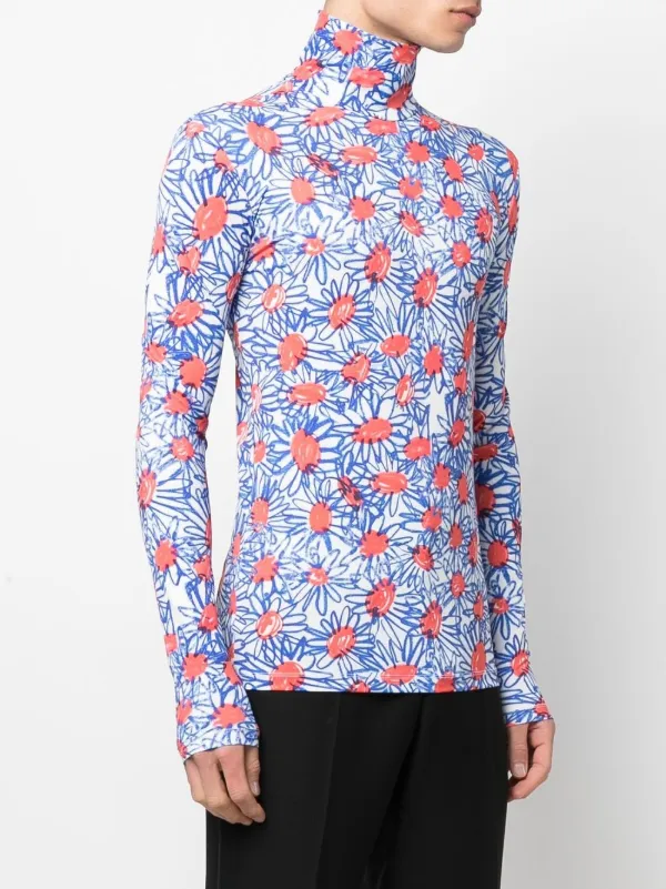 Botter フローラル タートルネック トップ - Farfetch