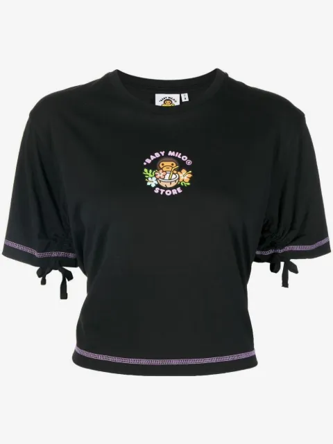 A BATHING APE® logo-print T-shirt