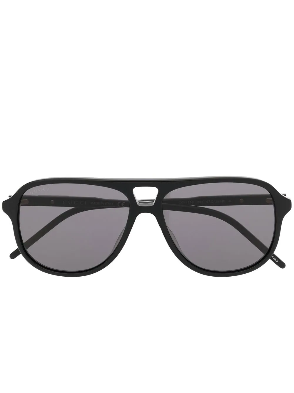 

Gucci Eyewear lentes de sol con armazón estilo piloto - Negro