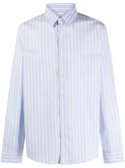 Michael Kors - striped long-sleeve shirt