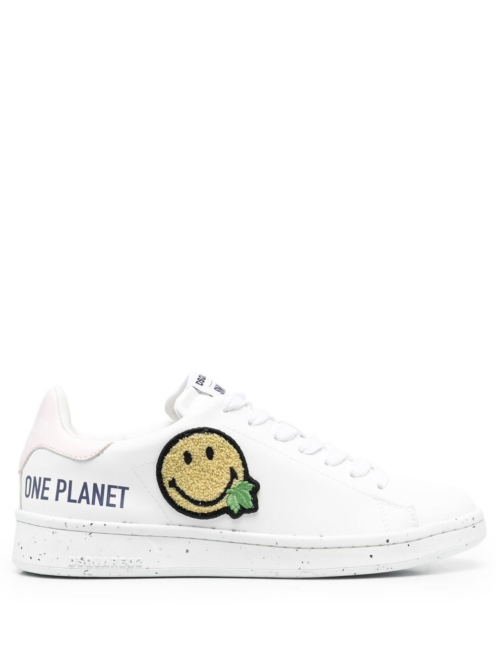 Dsquared2 Patch-detail Low-top Sneakers In White