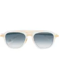 Dita Eyewear Terracraft pilot-frame sunglasses - White
