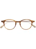 Dita Eyewear tortoiseshell-effect round-frame glasses - Gold