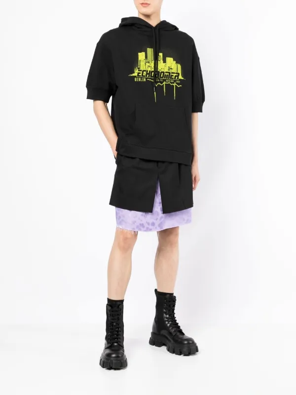 Sudadera discount fluorescente bershka