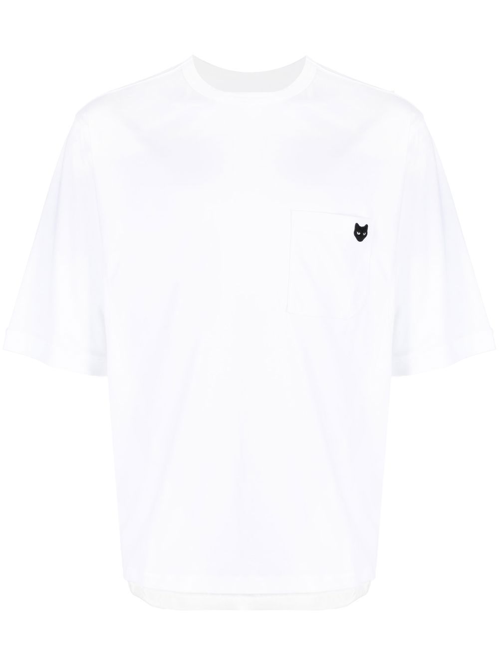 

ZZERO BY SONGZIO Panther patch short-sleeve T-shirt - White