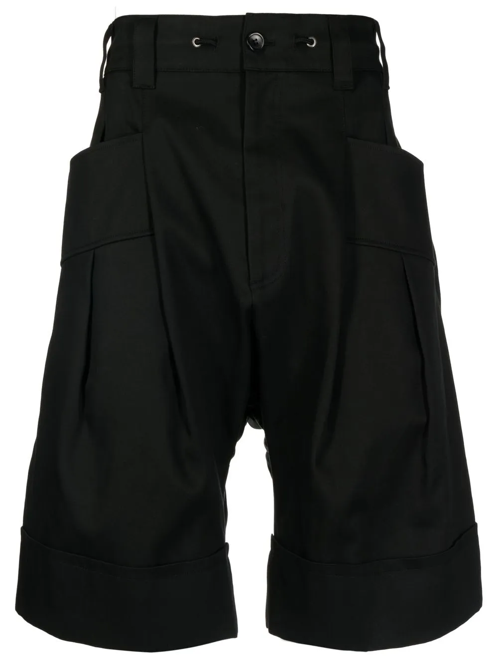 

SONGZIO bermudas drop crotch - Negro