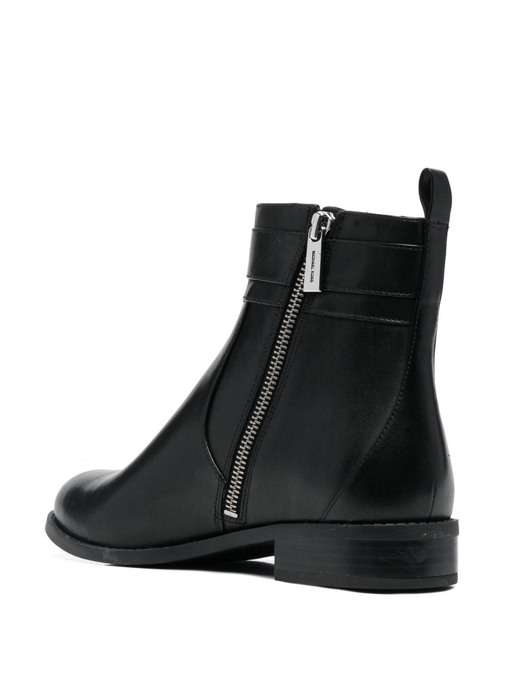 Shop Michael Michael Kors Padma Strap Boots In Black