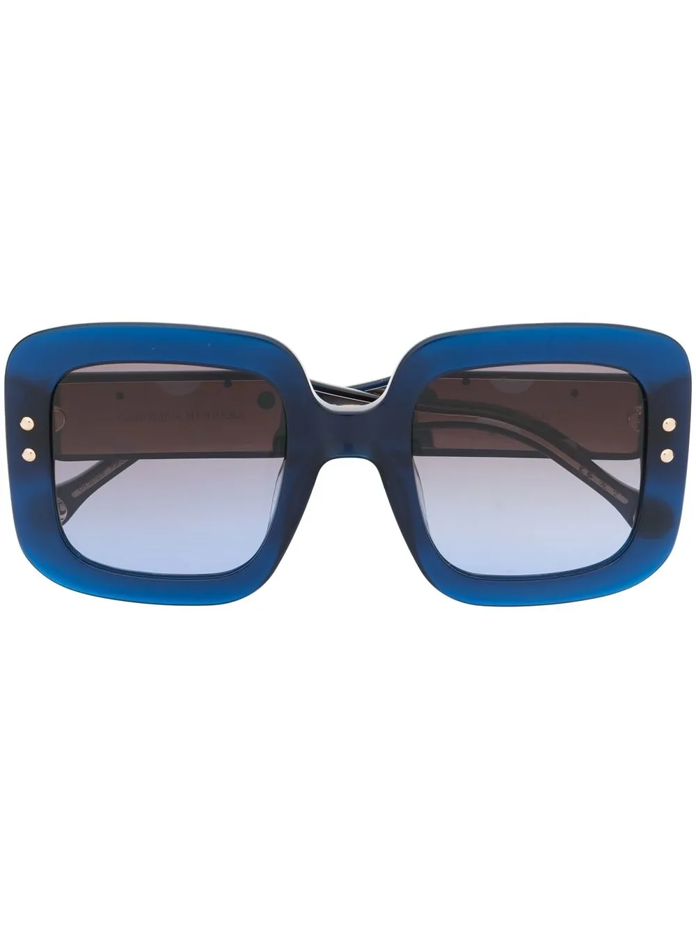 

Carolina Herrera lentes de sol con armazón oversize - Azul