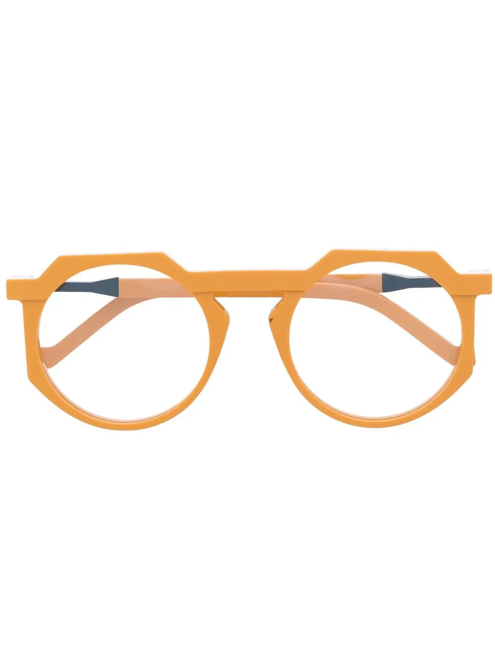 

VAVA Eyewear round-frame glasses - Yellow