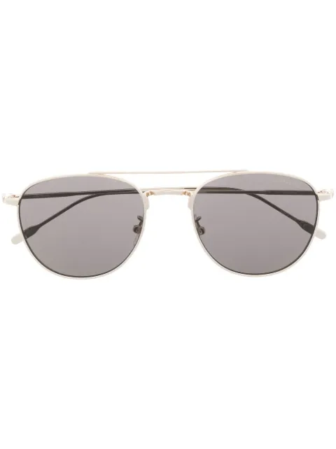 Montblanc MB0211S pilot-frame sunglasses