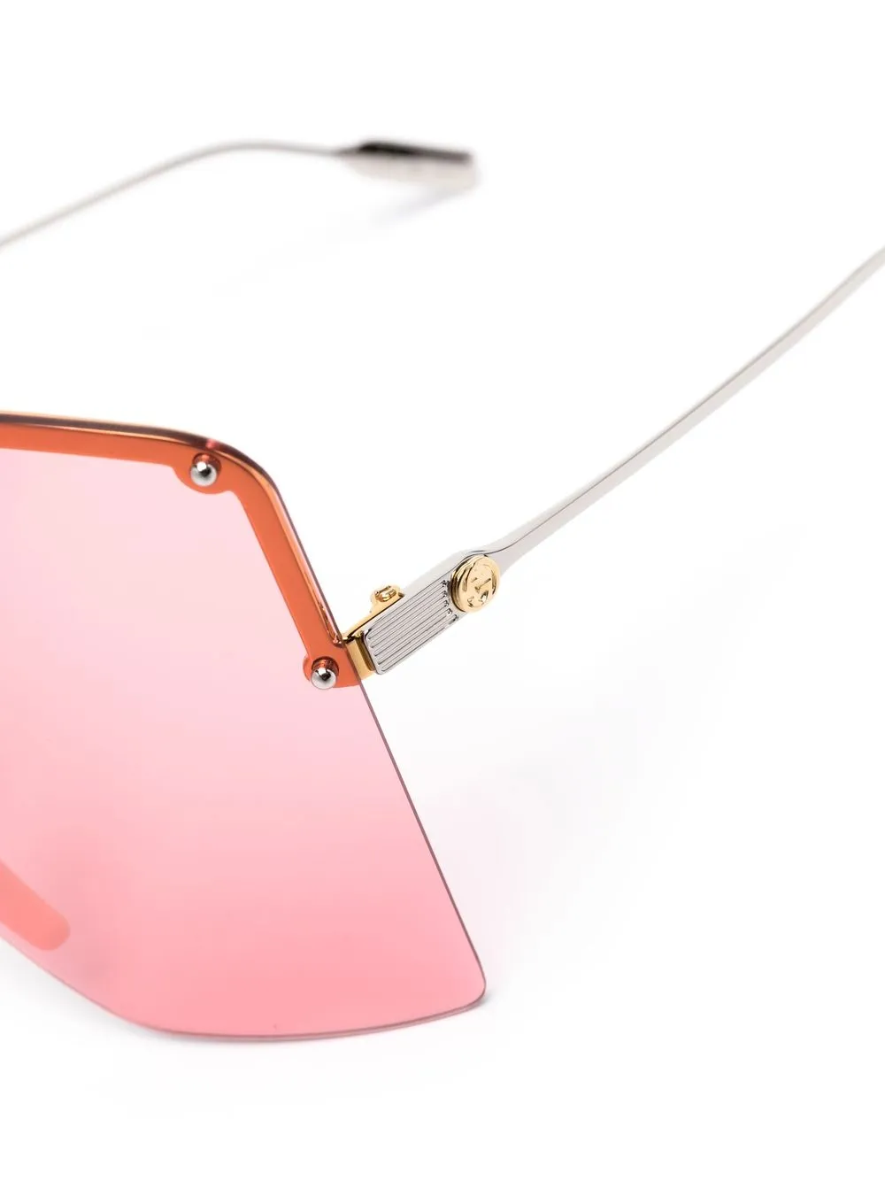 Gucci Eyewear Tinted Visor Sunglasses Farfetch