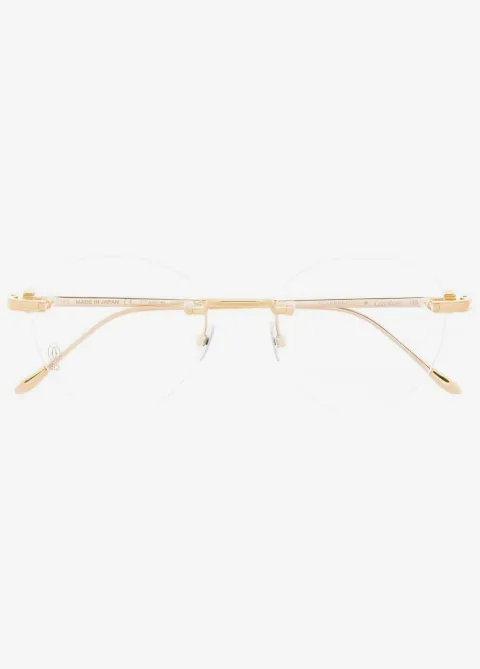 Cartier Eyewear engraved-logo frameless glasses