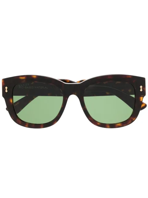 Gucci Eyewear tortoiseshell-frame sunglasses