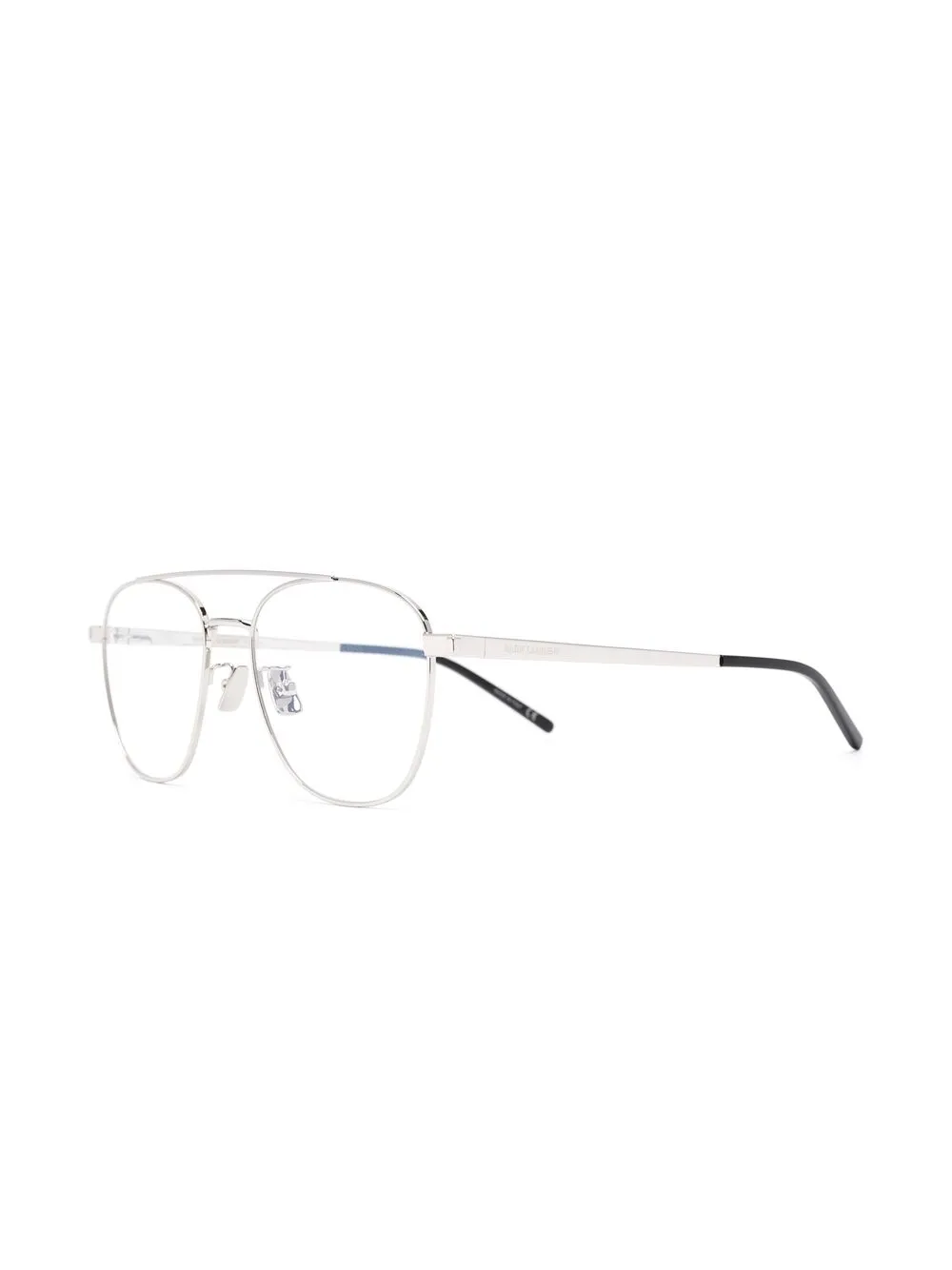 Saint Laurent Eyewear SL530 bril met piloten montuur Grijs