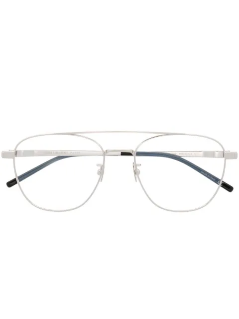 Saint Laurent Eyewear SL530 pilot-frame glasses