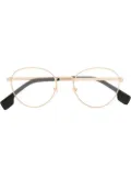 Versace Eyewear VE1279 round-frame glasses - Gold